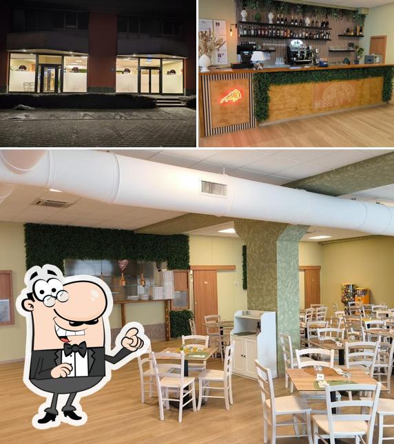 Gli interni di Pizzeria Meffry