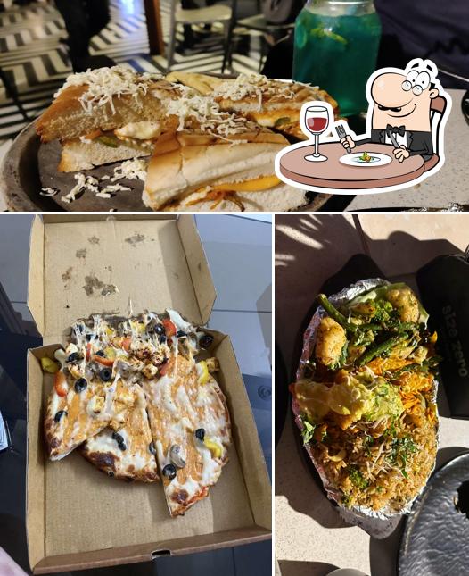 Meals at Size Zero Roof Top Lounge