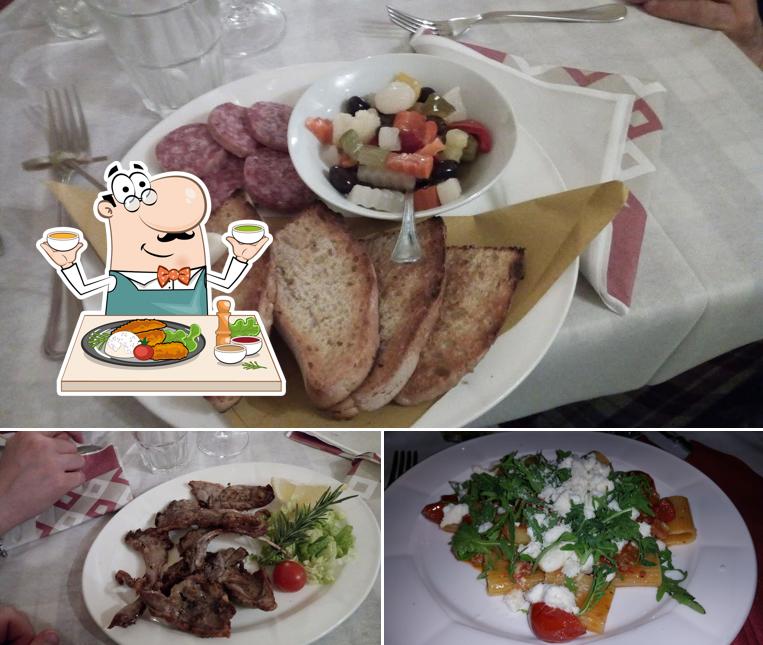 Plats à Trattoria Pizzeria Bottega Frecandò
