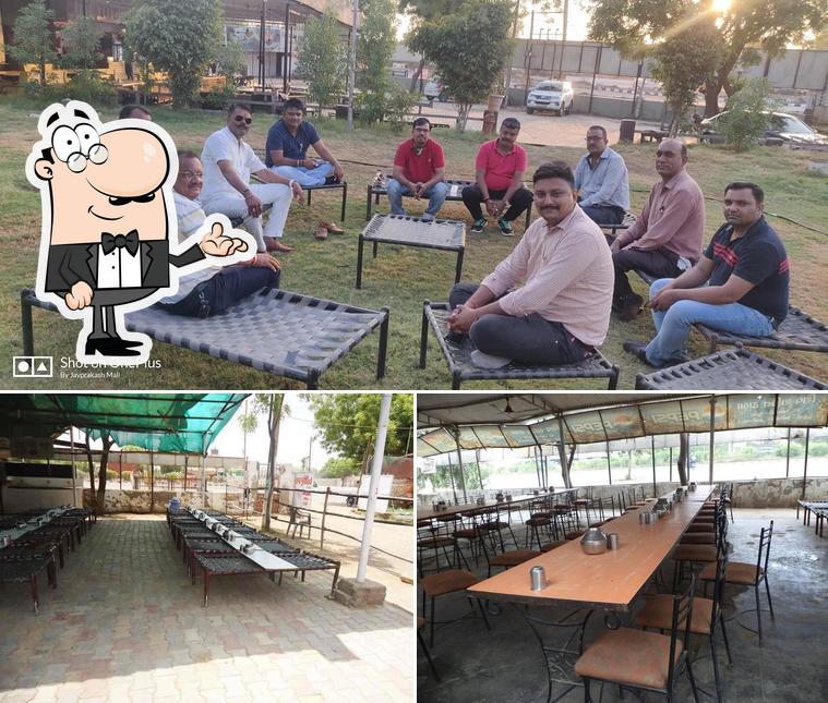 The interior of Shivshakti Dhaba, SG Highway, Khoraj