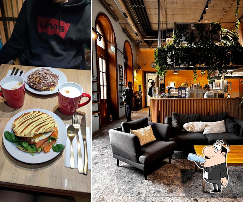 Caffè al The Pancakes Mafia Renens