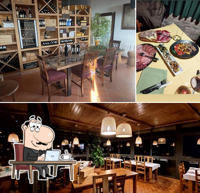 Dai un'occhiata agli interni di Trattoria Manero