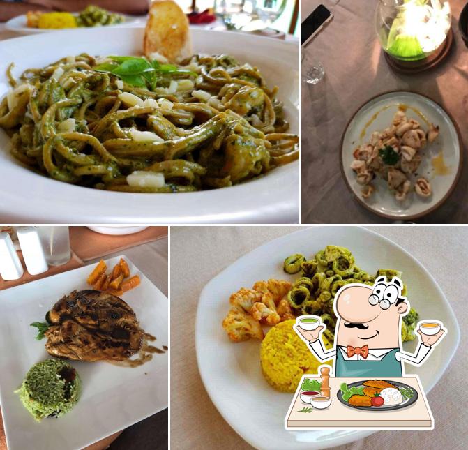 Food at Les Alizés Restaurant