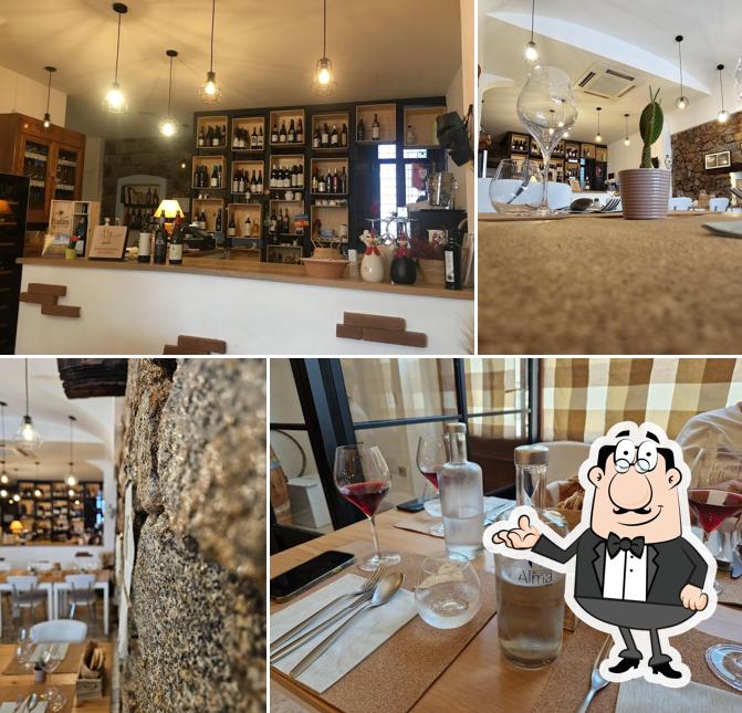 Gli interni di Abbamele Osteria