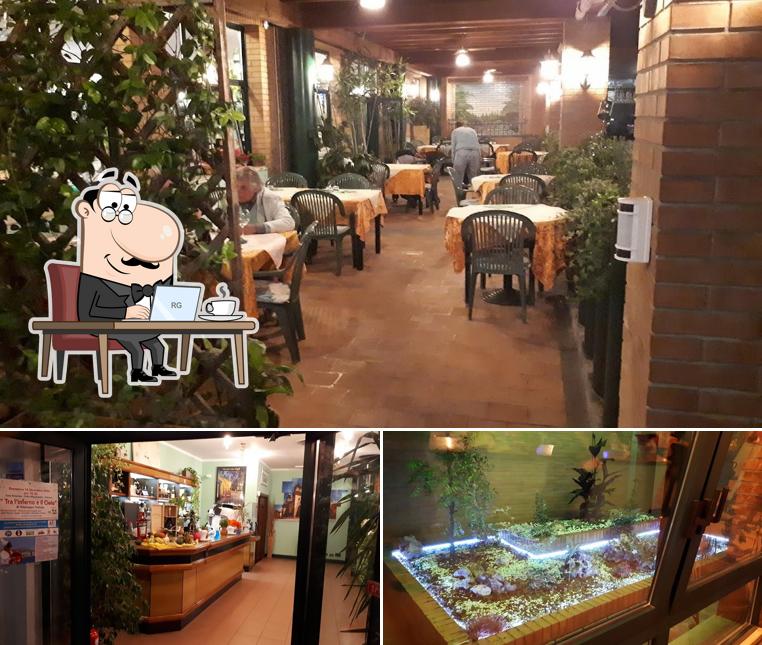 Dai un'occhiata agli interni di Al giardino da Mattia