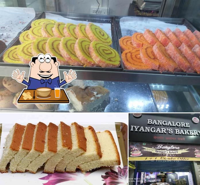 Among different things one can find food and interior at Banglore Iyengar's Bakery Shop