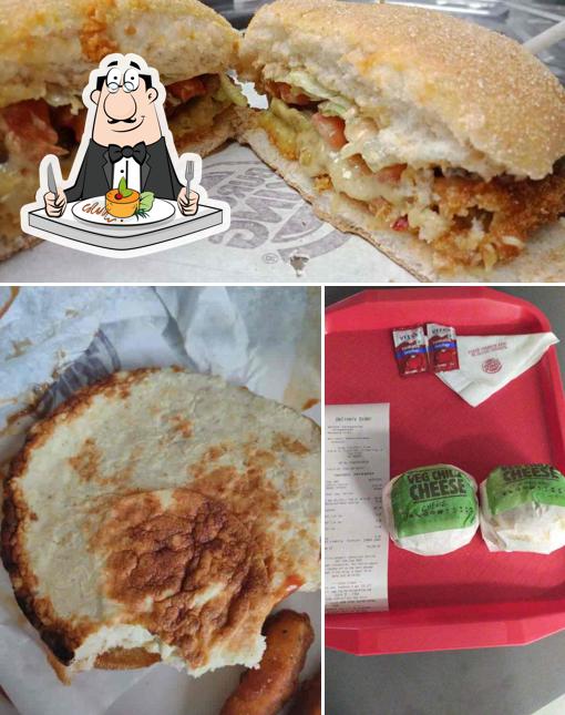 Pulled pork sandwich at Burger King