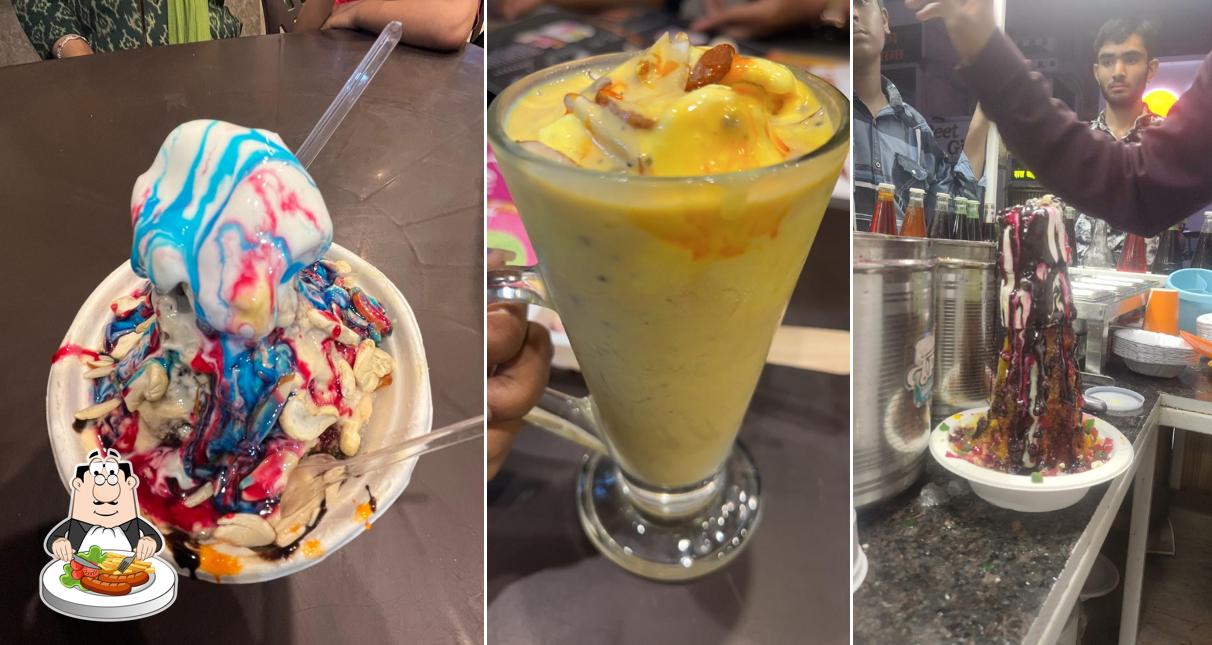 Food at Rabdiwala & Iceworld yummy food station