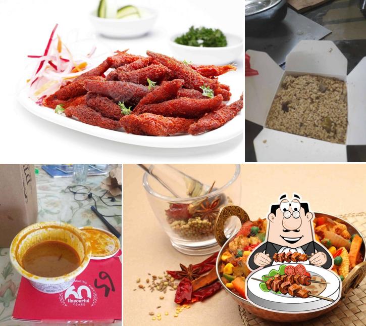 Food at Dindigul Thalappakatti