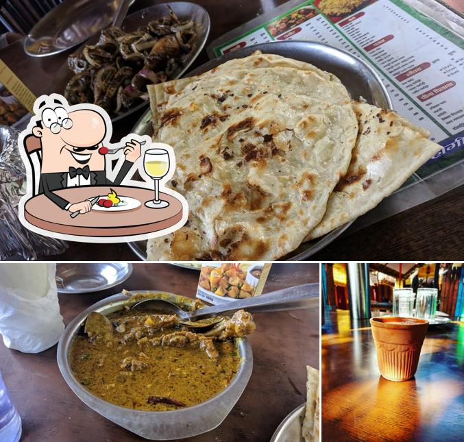 The picture of Fauji Dhaba’s food and beer