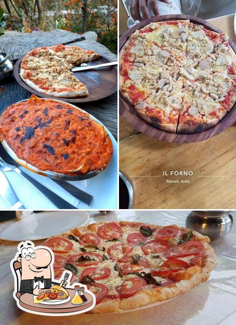 Order various types of pizza