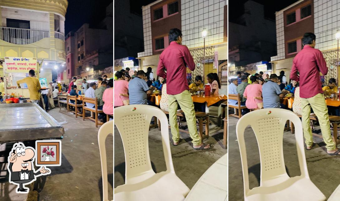 The interior of Krishna Dining house