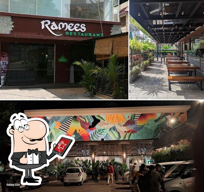 Check out how Ramees Restaurant looks outside