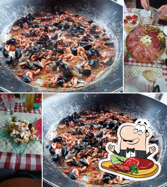 Carpaccio di manzo al Bar Trattoria Pizzeria Fantasia