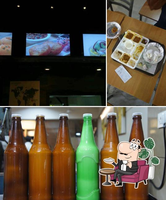 The picture of Bhagat Tarachand’s interior and beer