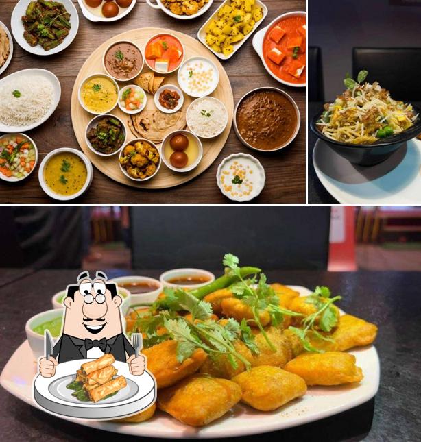 Spring rolls at Cafe Curry