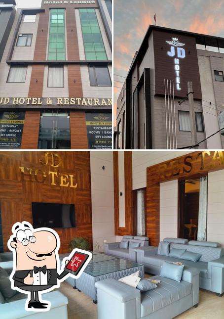 The image of exterior and interior at JD Hotel & Lounge