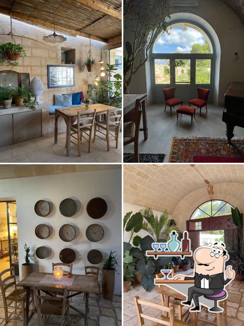 Gli interni di Masseria Palombara, Relais & SPA