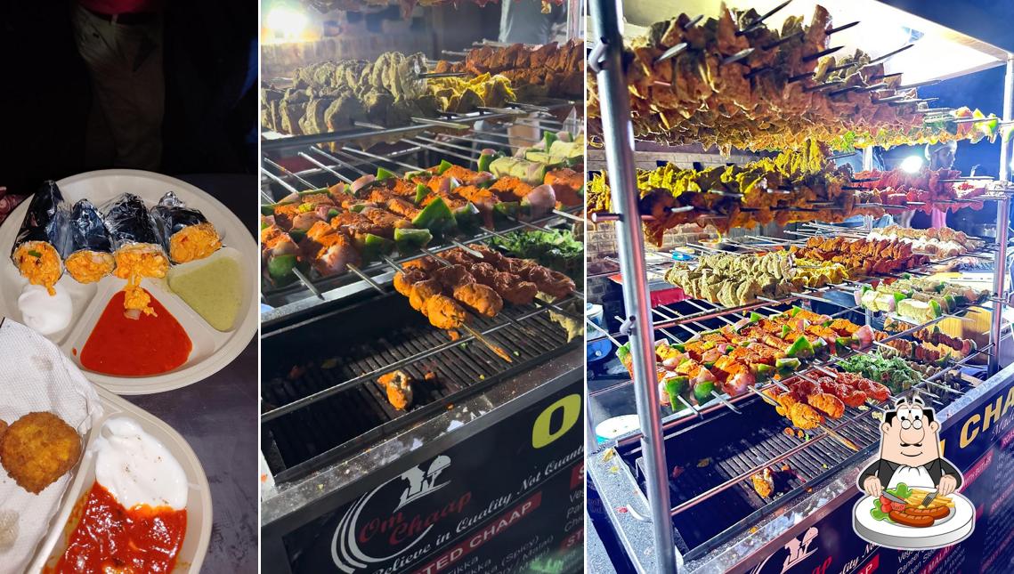 Food at Om Chaap Corner