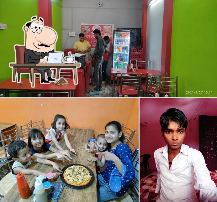 The interior of Spicy Pizza Corner