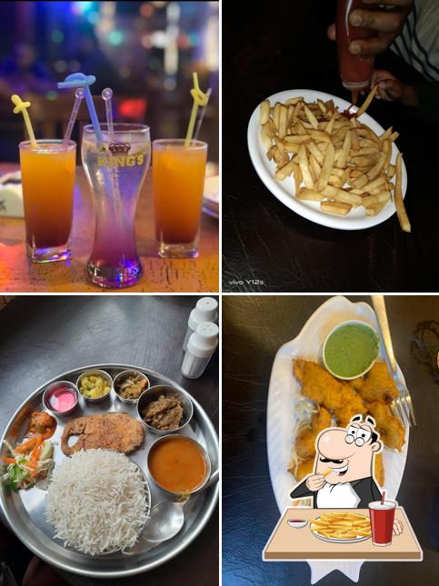 French fries at Shining Star Bar & Restaurant