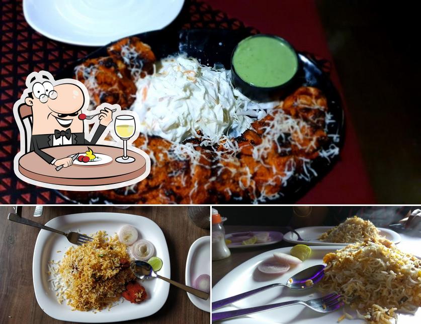Food at Aroma's Hyderabad House