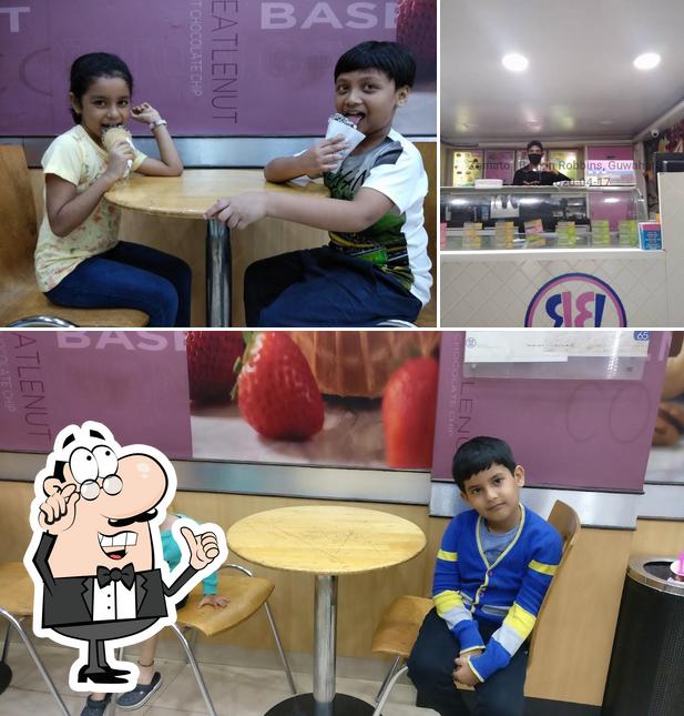 Check out how Baskin Robbins looks inside