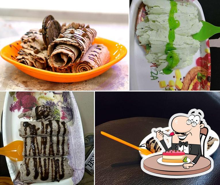 Order one of the sweet dishes