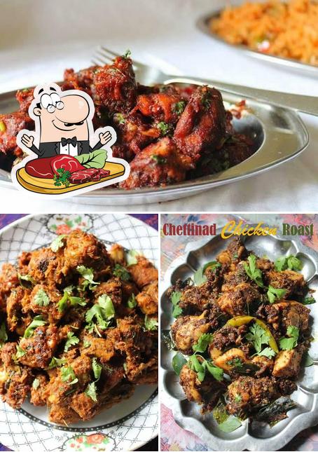 Pick meat dishes at HUKKA N TIKKA Restaurant