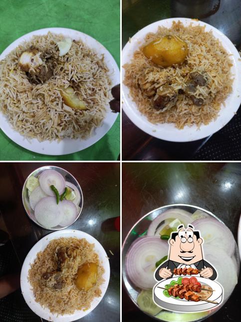 Food at Haji Biryani