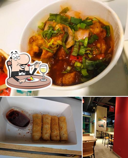 Hong's Kitchen is distinguished by food and interior