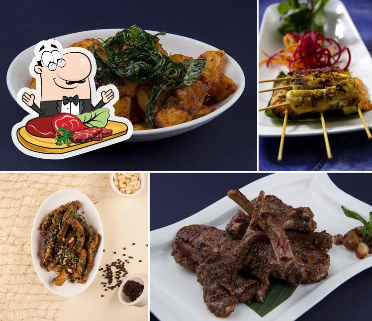 Pick meat meals at Malaka Spice Kharadi