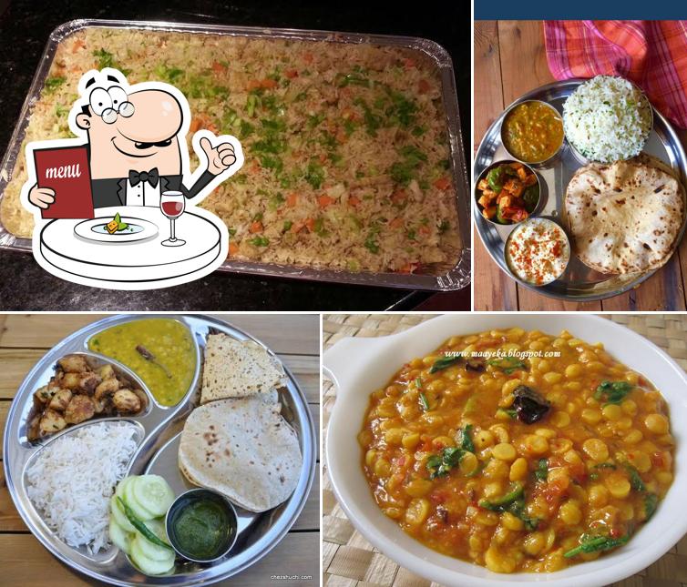 Chicken curry and risotto at New Mama Hotel & Restaurant