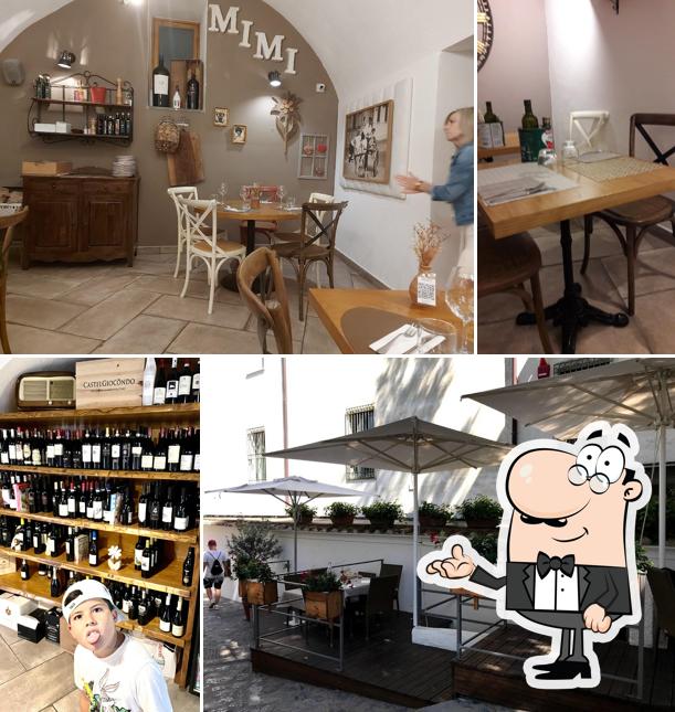 Gli interni di Mimì Ristorante Pizzeria