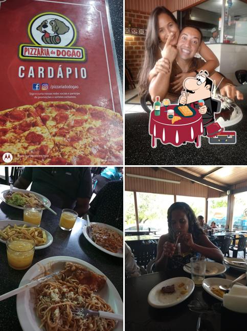 Waffles em Pizzaria Dogão