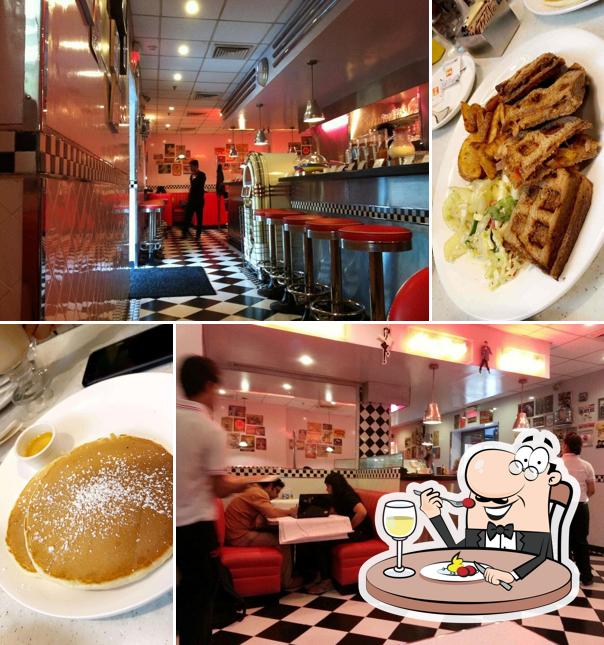 Food at All American Diner