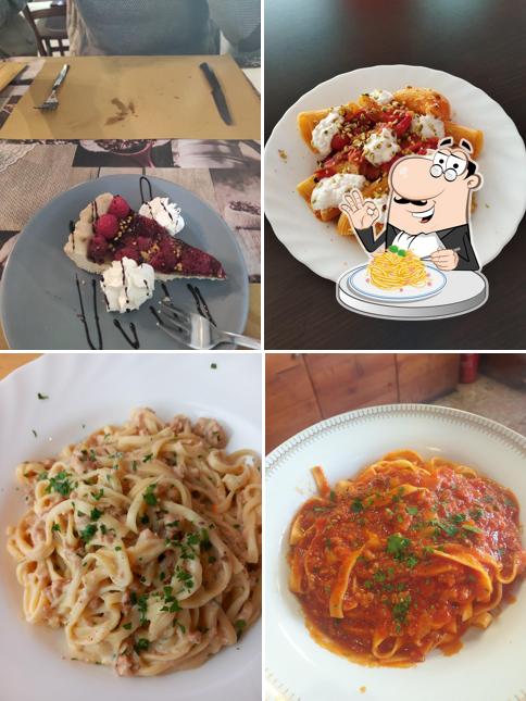 Spaghetti alla carbonara al Valentino