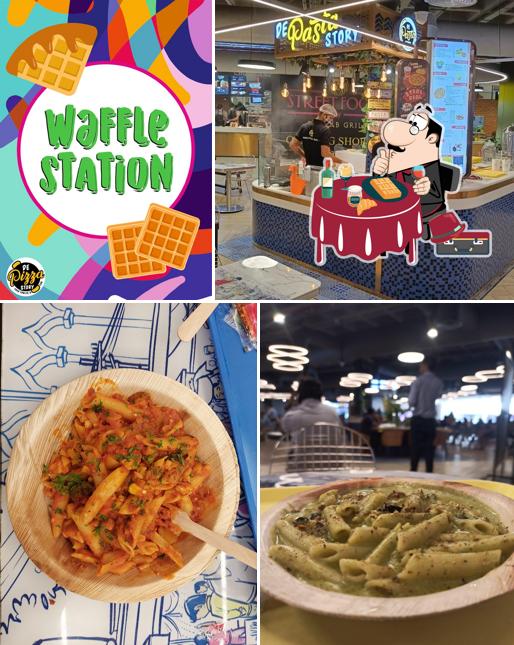 Waffles at DE PASTA STORY