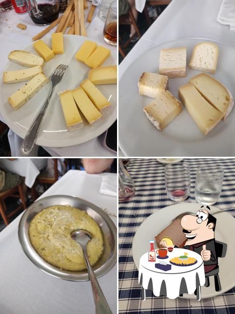 Piatto di formaggi al Da Anita
