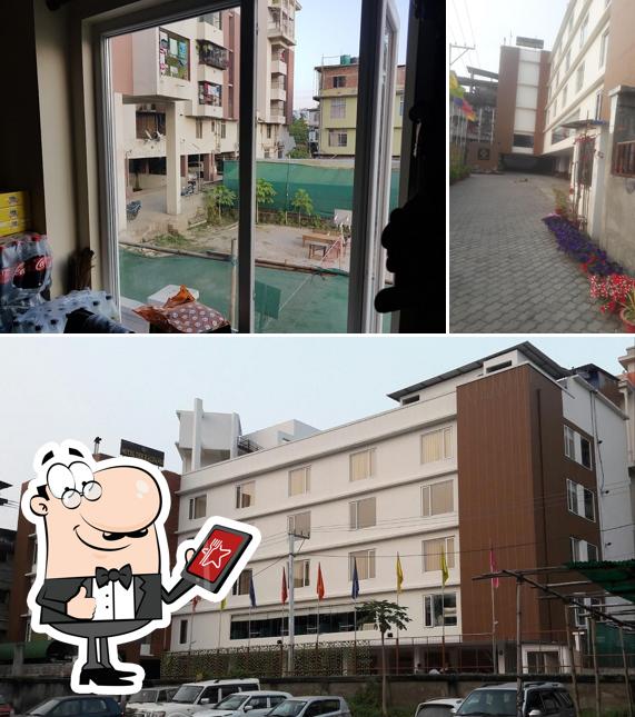 Check out how HOTEL THE KALYANIZ looks outside