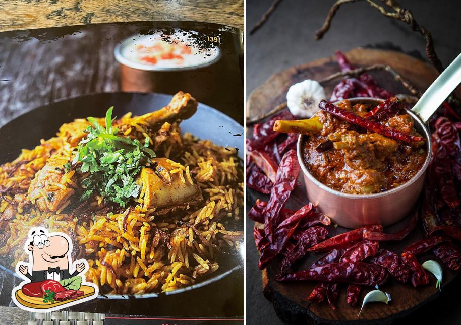 Take a look at the selection of meat dishes