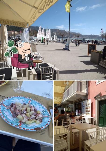Questa è la immagine che presenta la interni e bevanda di Ristorante street food san terenzo