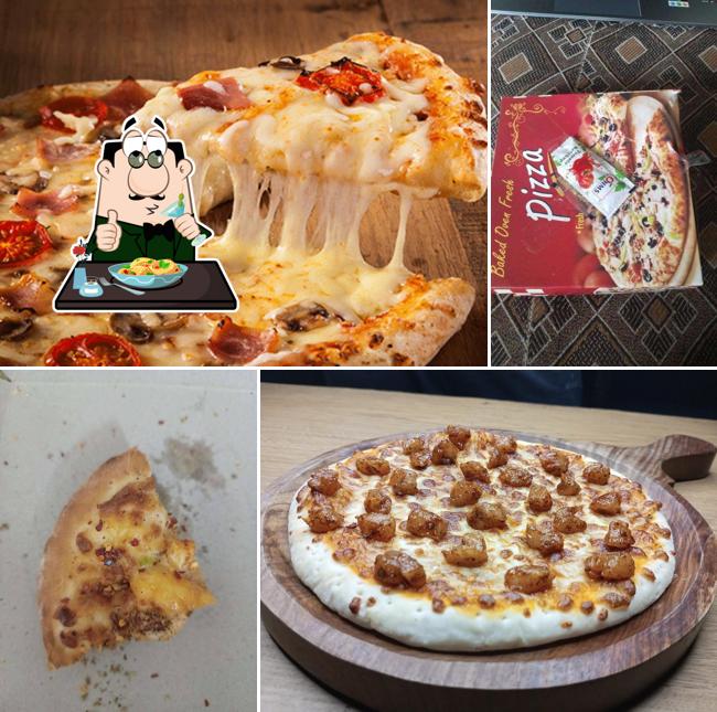 Food at pizza park