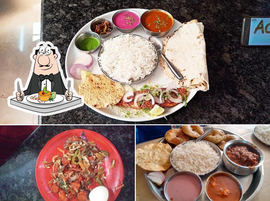 Food at Amantran corner