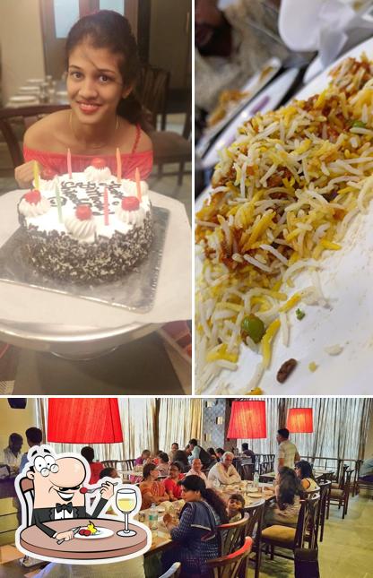 Among various things one can find food and interior at Atithi Fine Dining and Banquet Hall