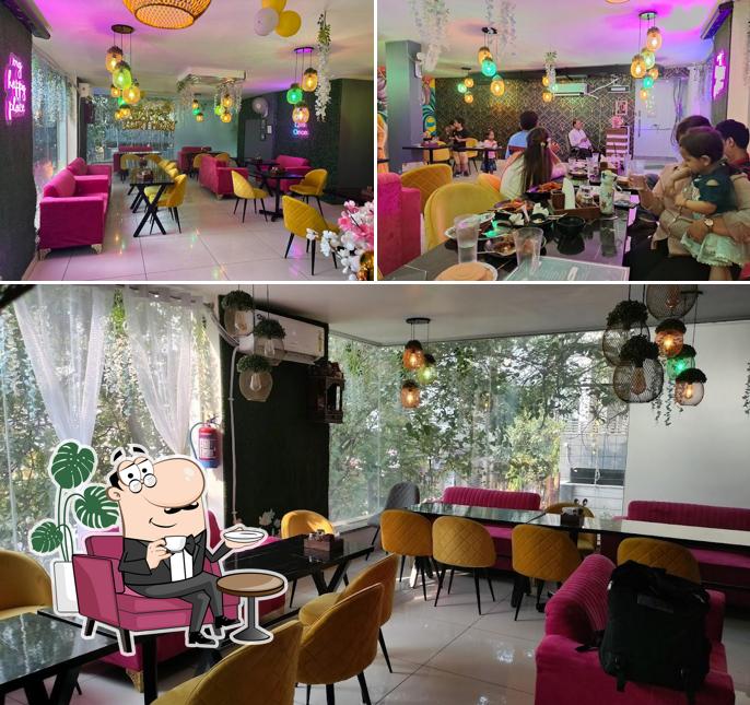 The interior of 7G'S FINE DINE