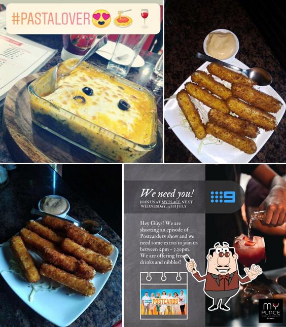 Meals at Canadian Cafe