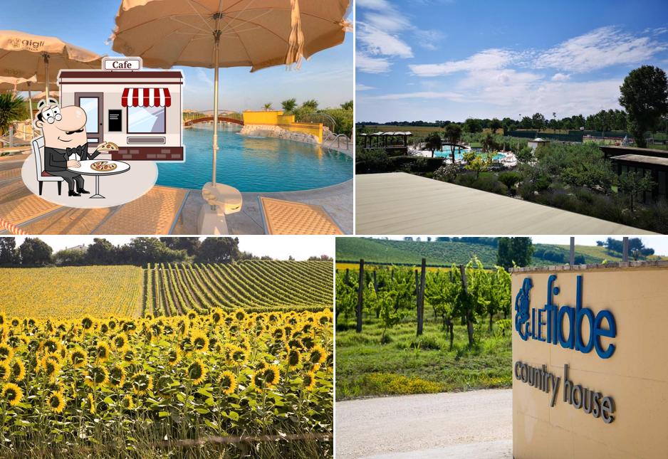 L'area esterna è una caratteristica importante di Resort le Fiabe Numana