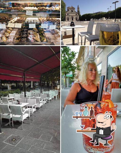 Gli interni di Gran Caffe'