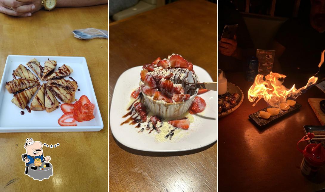 Platos en Hakai Sushi City América